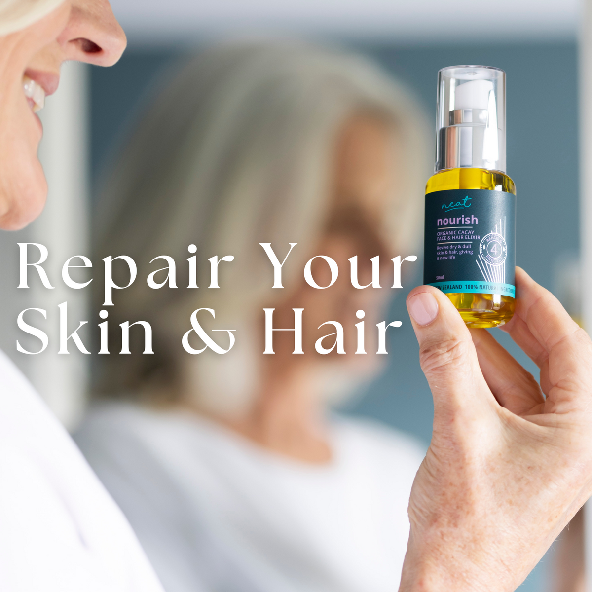 Nourish: Organic Cacay Face and Hair Elixir