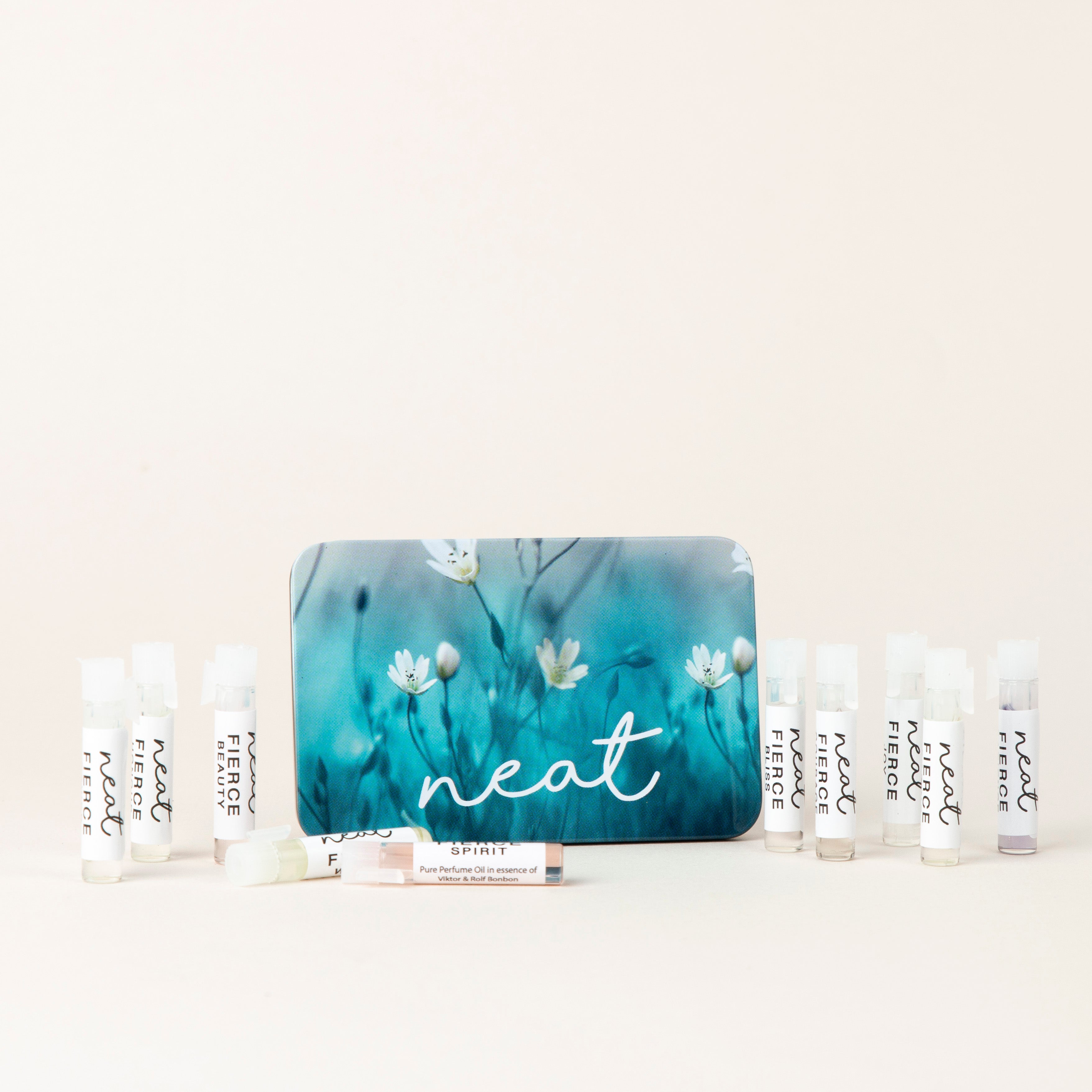 Fierce Fragrance Gift Tin - 10 Mini Fragrances