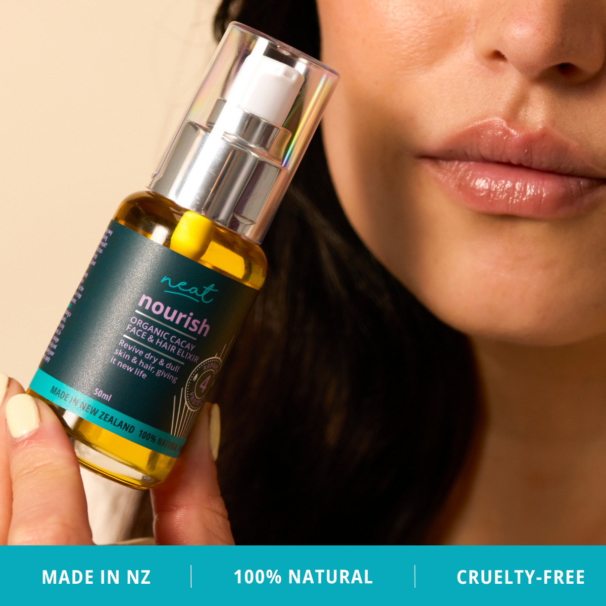 Nourish: Organic Cacay Face and Hair Elixir
