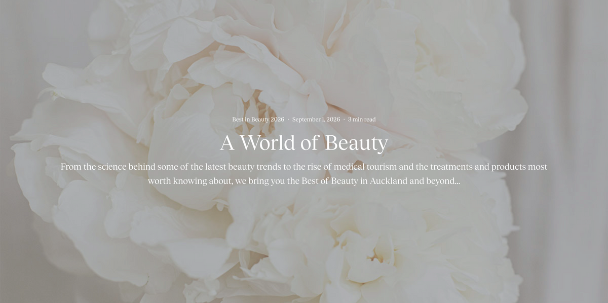 We're Featured in Verve's Best in Beauty 2026 — In FOUR Categories