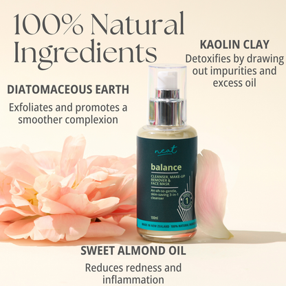 Skinperfection Daily Mineral Cleanser &amp; Face Mask - 100% Natural
