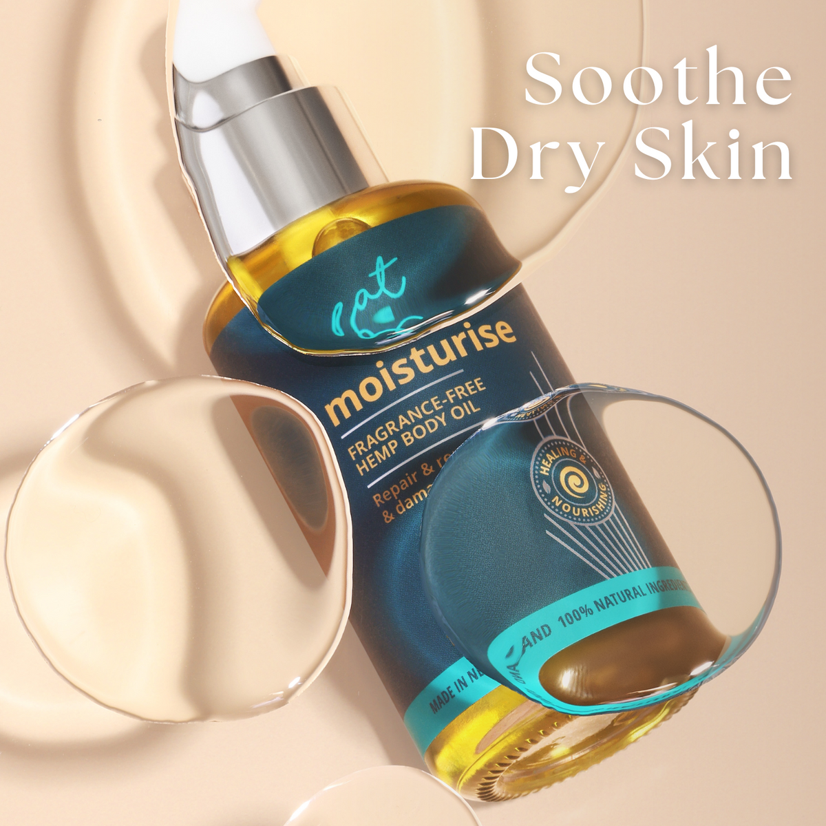 Moisturise: Hempseed and Aloe Vera Body Oil