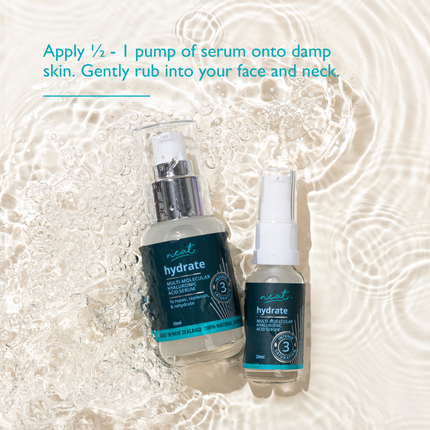 Hyaluronic Acid Serum - 100% Natural Hydration