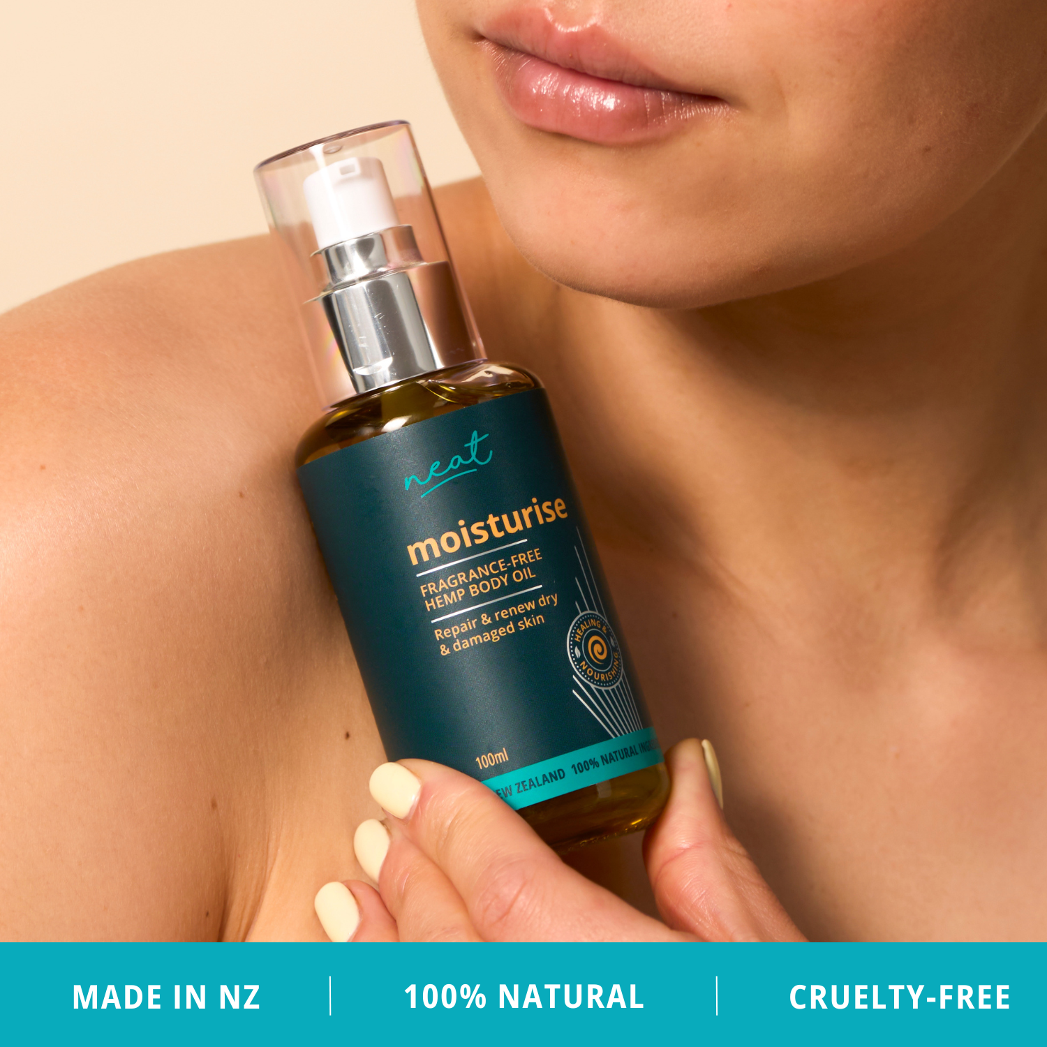 Hempseed and Aloe Vera Body Oil with Harakeke and Kowhai