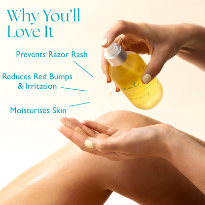 Revolutionary Shower and Shaving Oil - 100% Natural