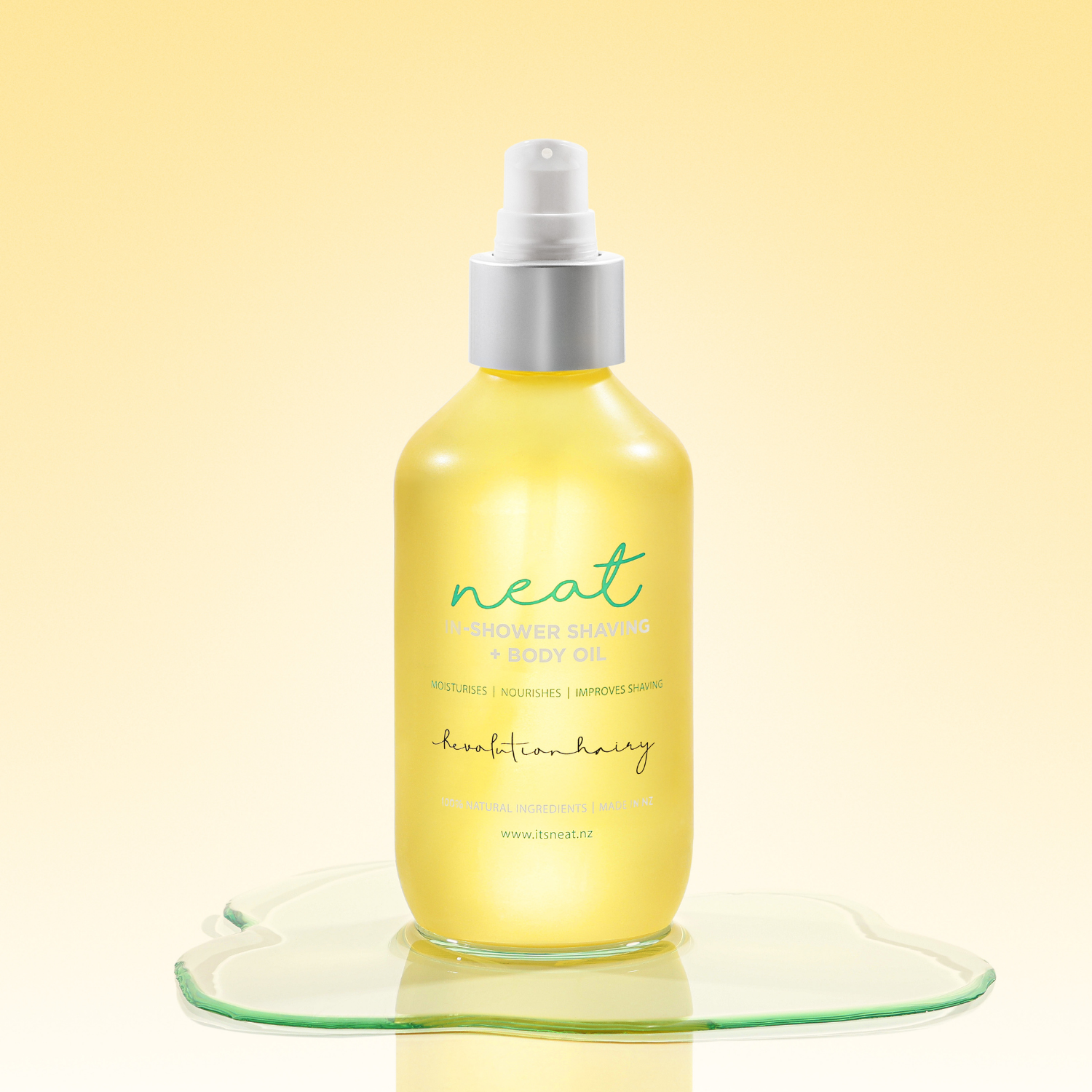 Revolutionary Shower and Shaving Oil - 100% Natural