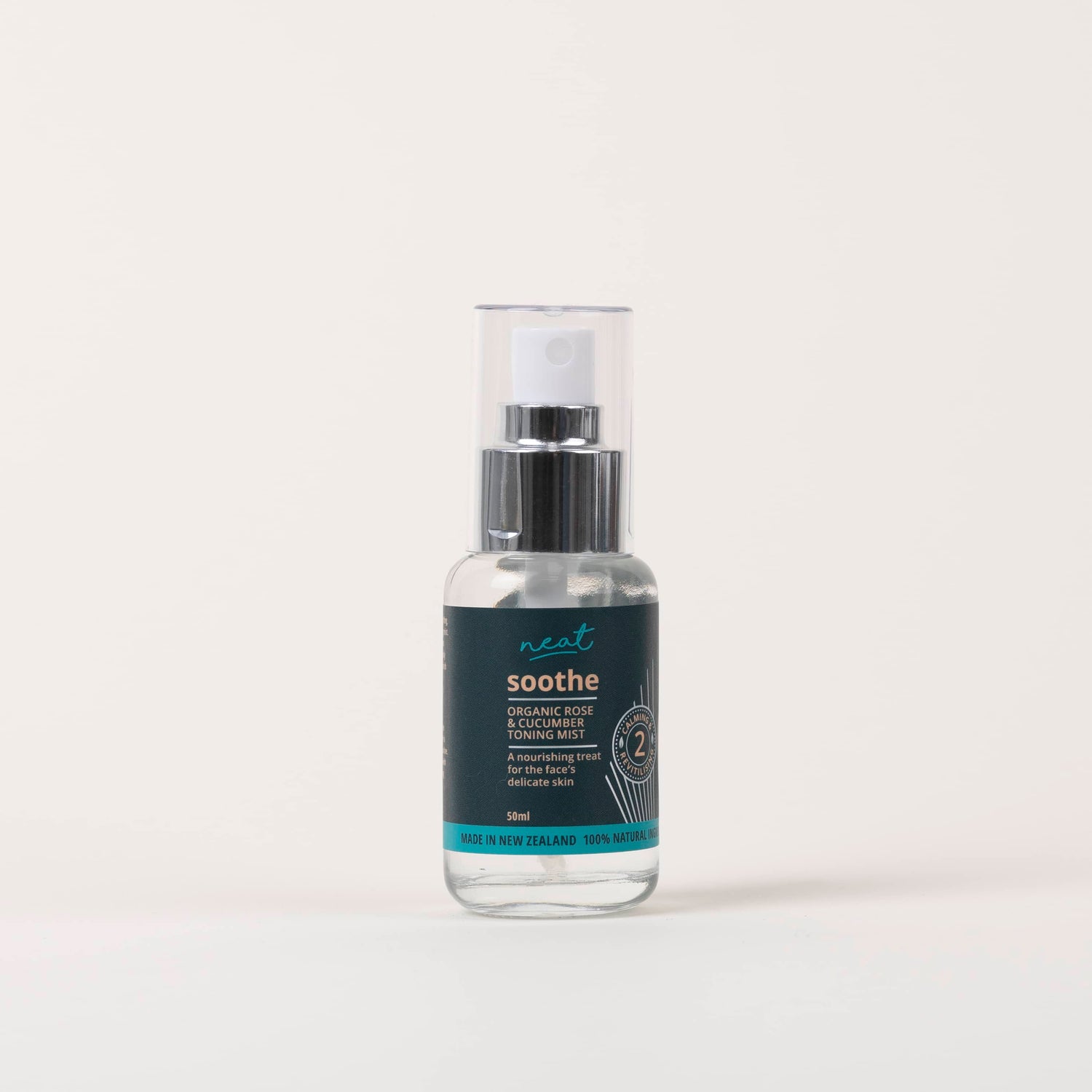 Organic Rose &amp; Cucumber Toning Mist - 100% Natural