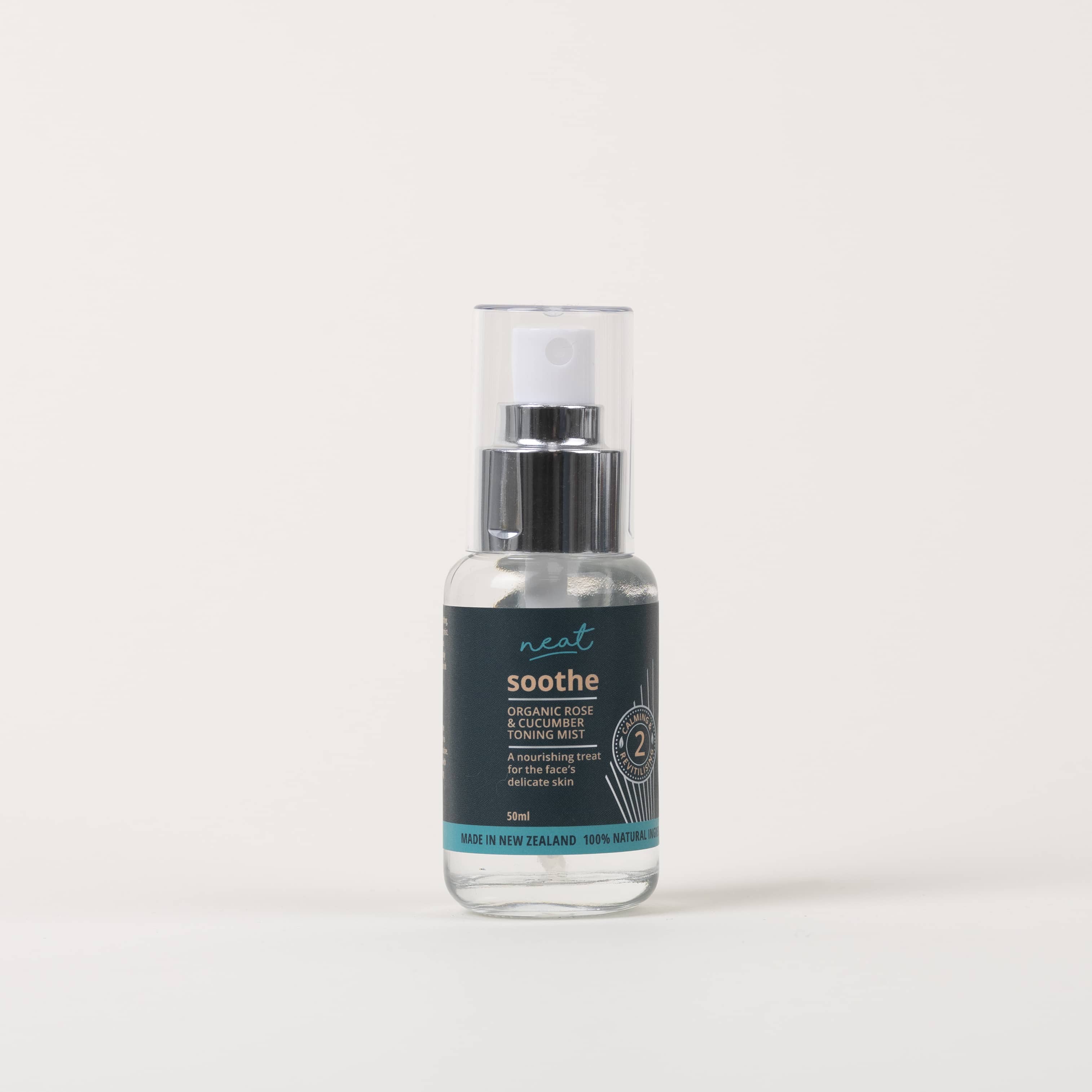 Organic Rose &amp; Cucumber Toning Mist - 100% Natural