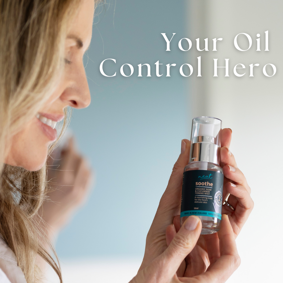 Soothe: Organic Rose &amp; Cucumber Toning Mist
