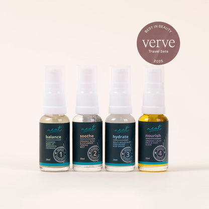 Mini Face Skincare Sample | Travel Set - 100% Natural