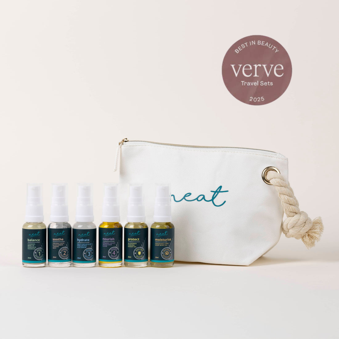 Mini Ultimate Skincare Sample Set for Face &amp; Body | Travel Minis - 100% Natural