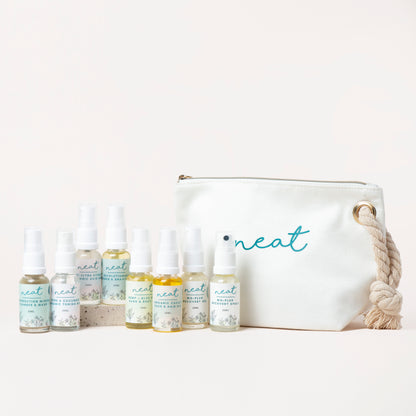 Mini Ultimate Skincare Sample Set with Mg+Plus | Travel Minis - 100% Natural