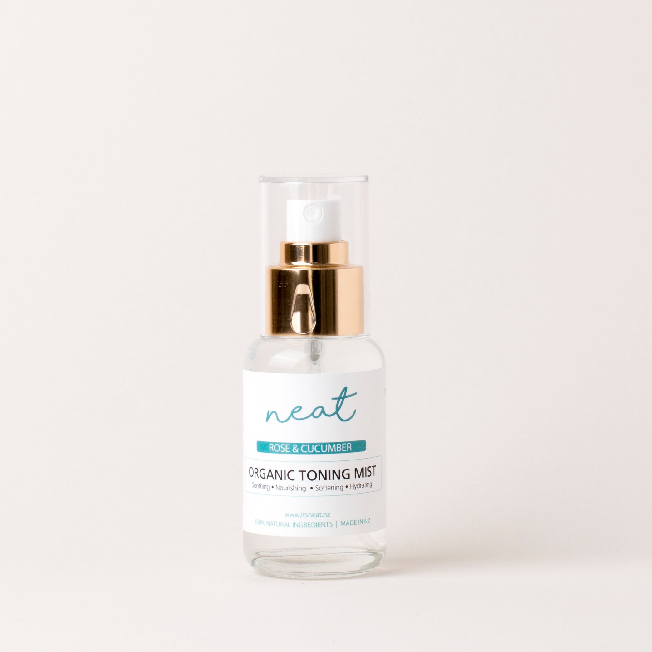 Organic Rose &amp; Cucumber Toning Mist - Neat