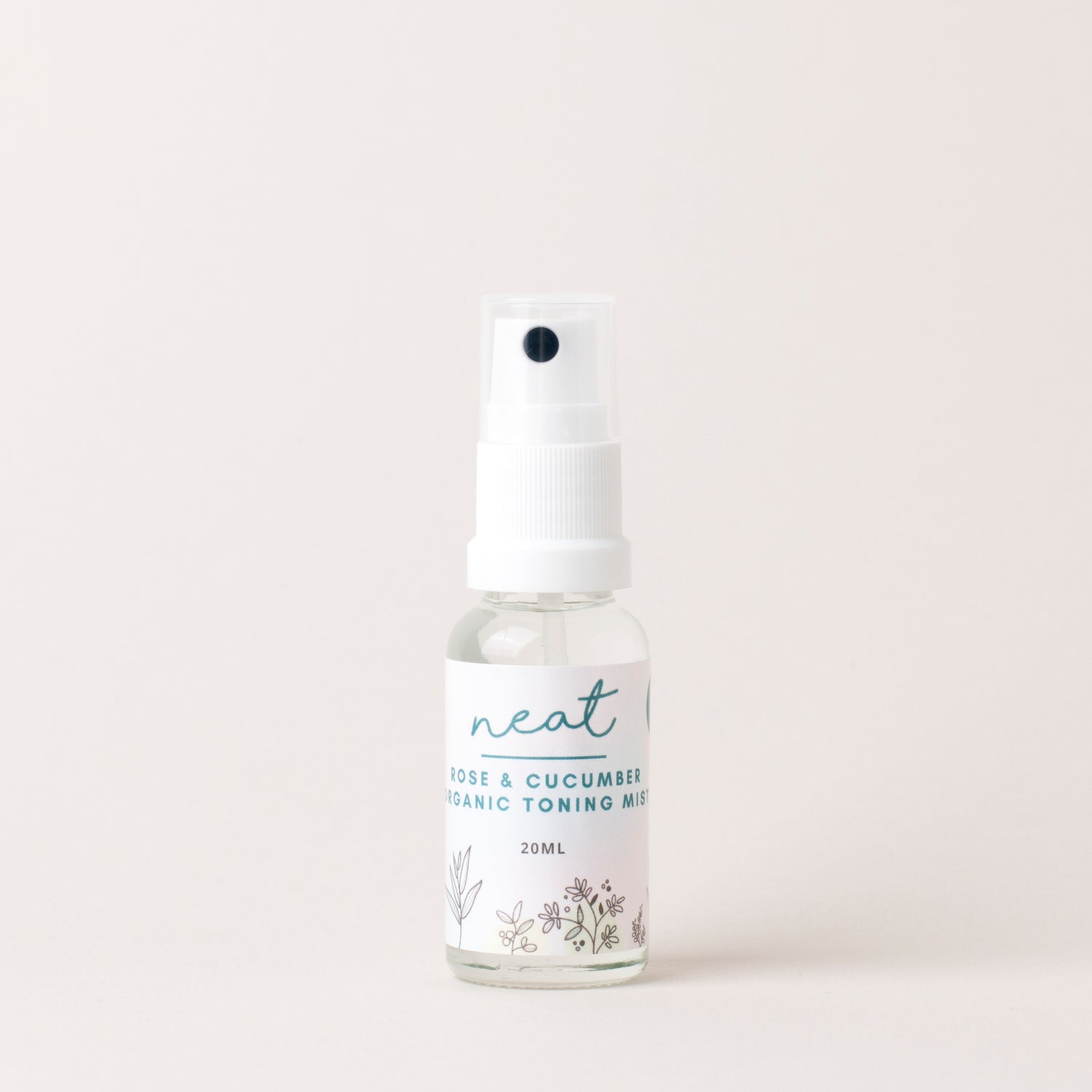 Organic Rose &amp; Cucumber Toning Mist - Neat