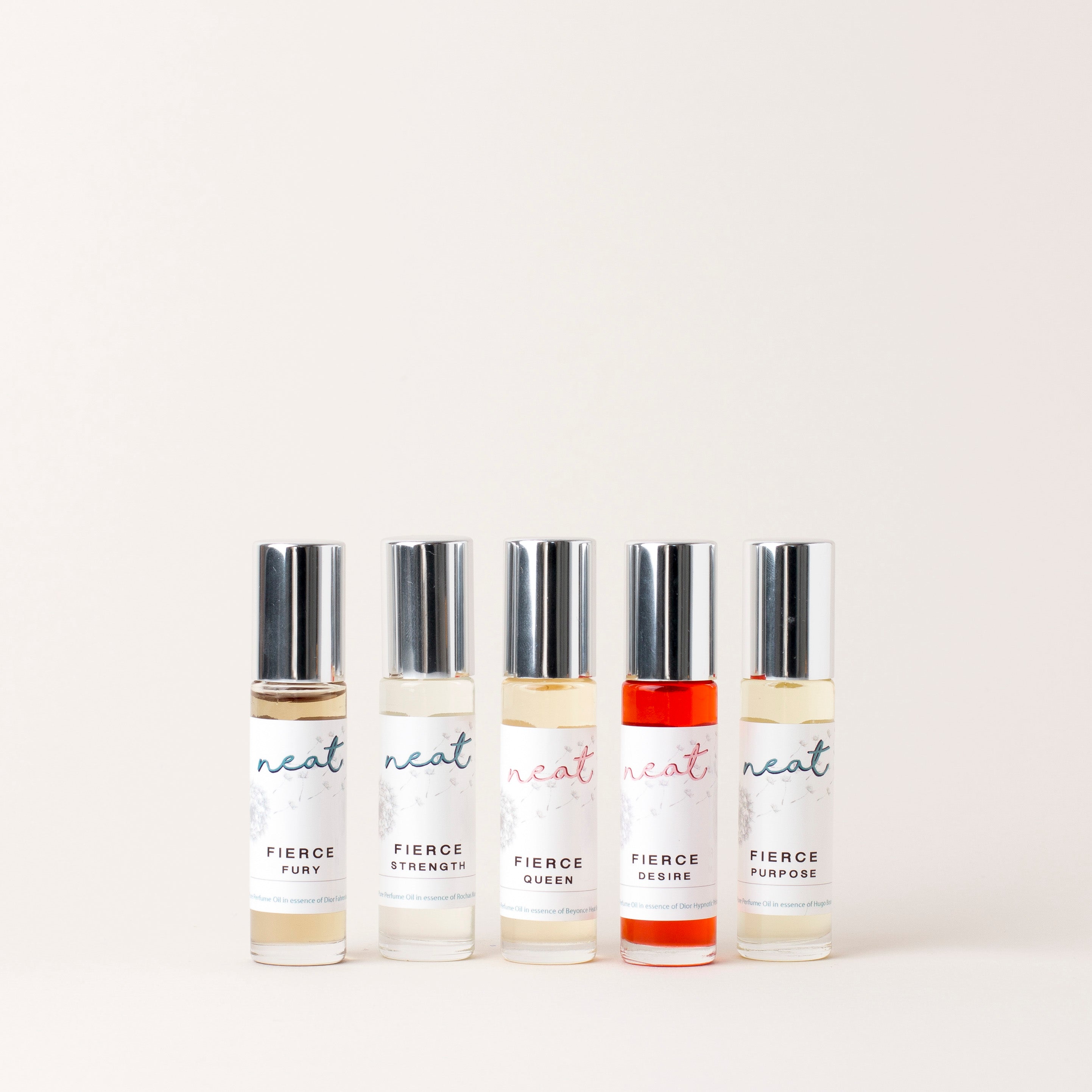 Fierce Fragrance Range: Oils - Neat